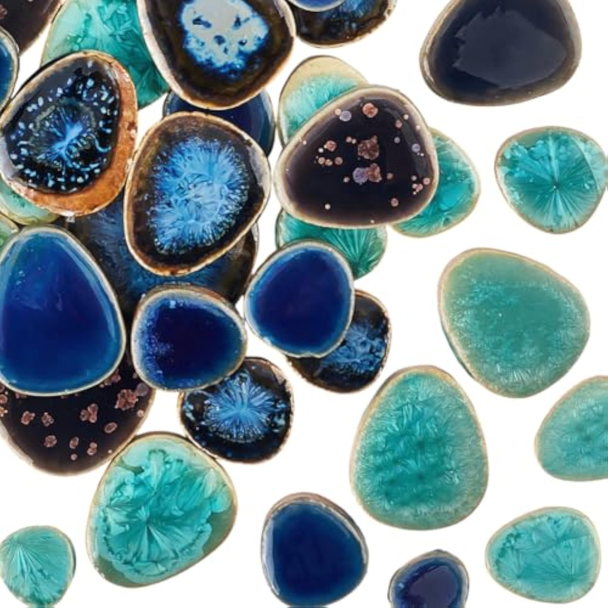 200g Mosaic Broken Tile Pieces Porcelain
